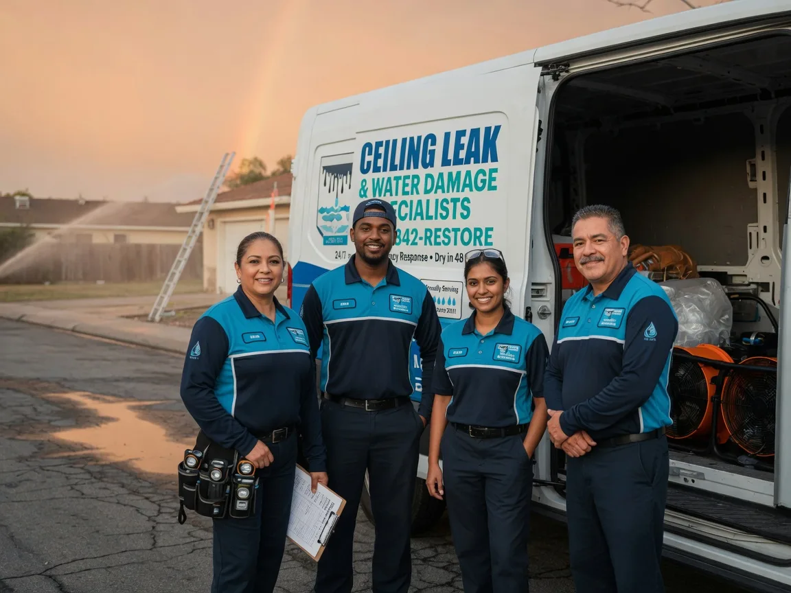 Ceiling Leak Cleanup company in Osseo, WI