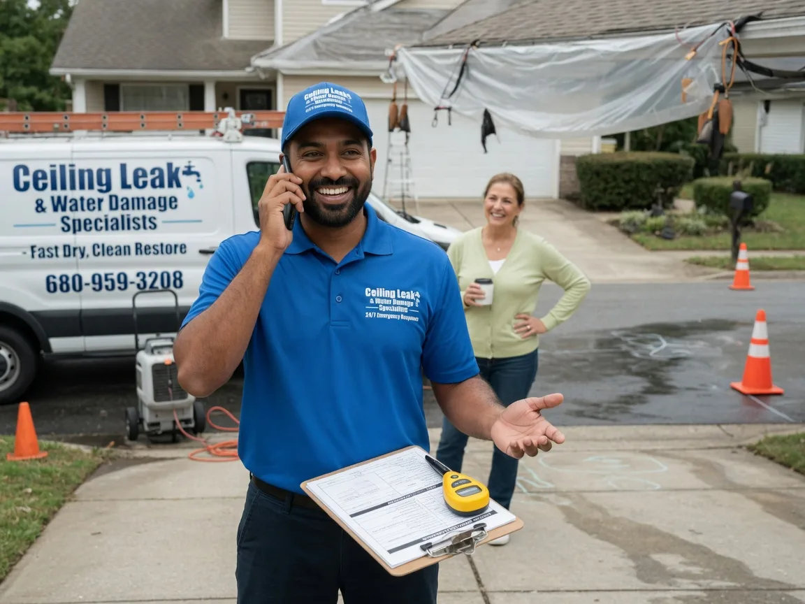 Ceiling Leak Cleanup Osseo, WI FAQs